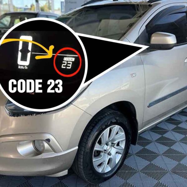 Chevrolet Spin: Código 23 ¿Qué es y cómo solucionarlo?